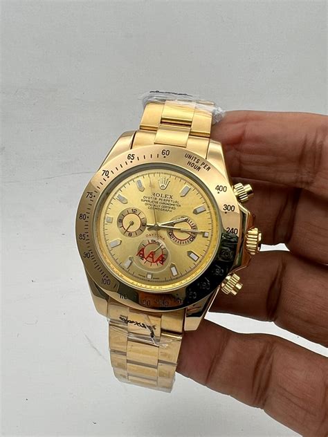 rolex real gold watch for men|24k gold rolex watch price.